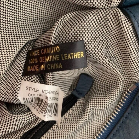 Vince Camuto leather satchel. - Picture 7 of 9